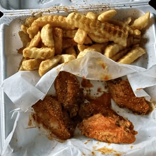Wings and Fries